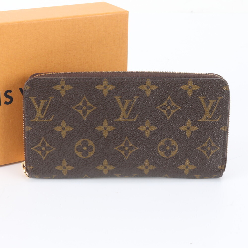 Louis Vuitton Monogram Zippy Wallet Fuchsia M41895 Long Wallet, Round Zipper,...
